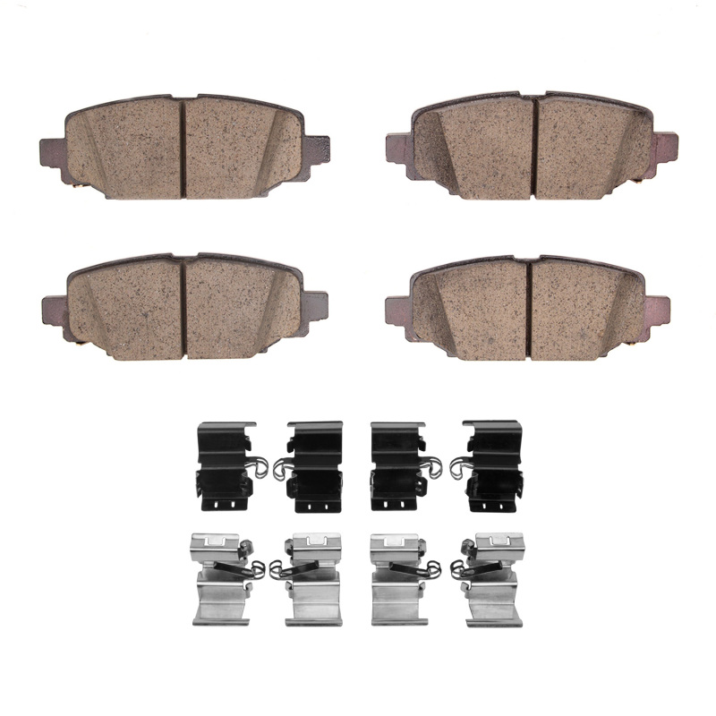Jeep Wrangler Brake Pads - Rear - R1 Concepts - Optimum OE - `18-`25
